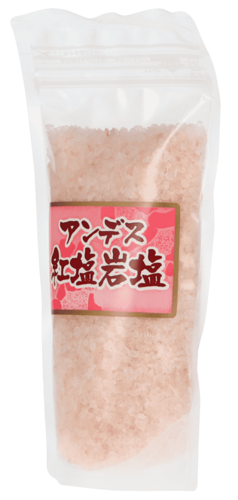 焼肉専用塩 アンデス岩塩紅塩 粒錠 スタンドパック