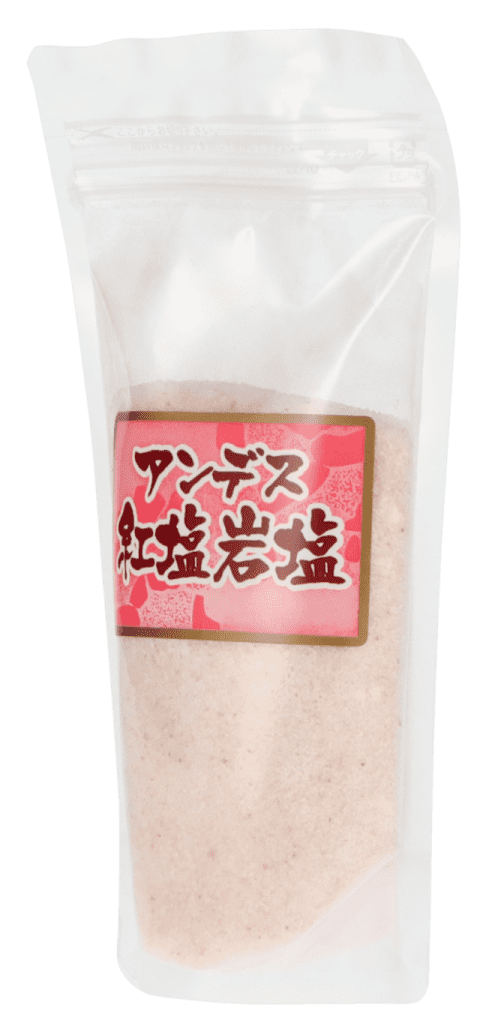 焼肉専用塩 アンデス岩塩紅塩 粉末 スタンドパック
